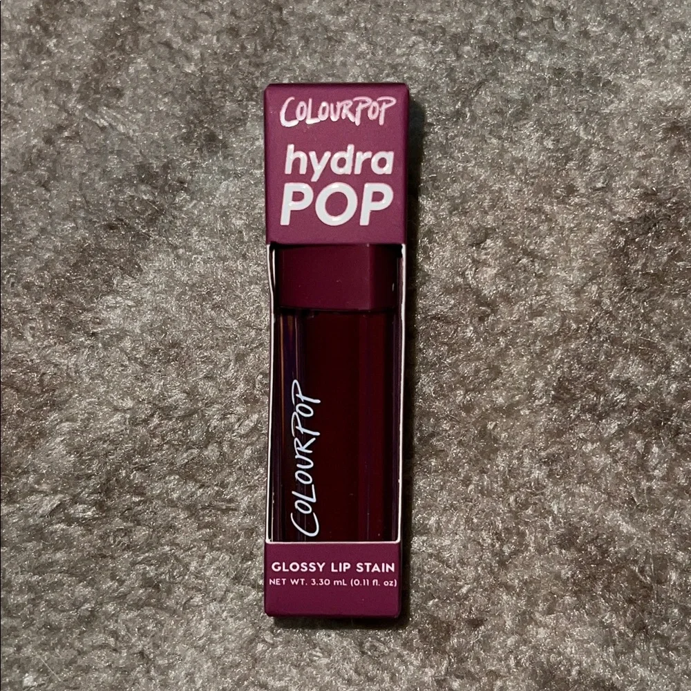 ❗️LAST 1❗️🤎5 For $25🤎 COLOURPOP HydraPop Glossy Stain in Blueberry Marg